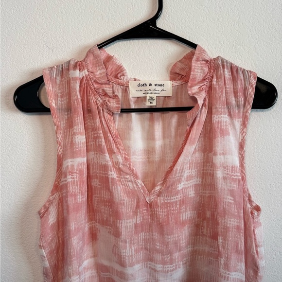 Cloth & Stone Women’s Pink Tank Top Size XS - Picture 2 of 8